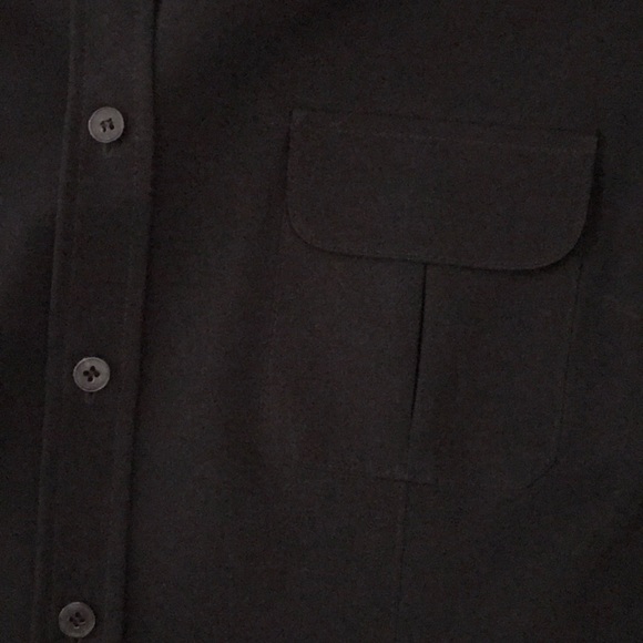 Black long sleeve stretch blouse - Picture 3 of 6